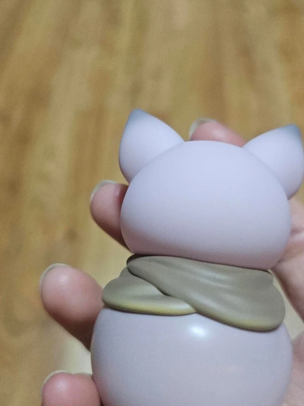 Pink Small Pets Figurine Plush-Style Decorative Toy